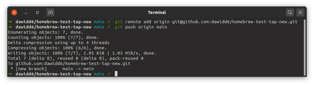 Git push не отправляет файлы